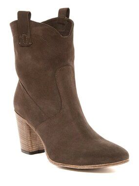 ALBERTO FERMANI Italy NEW Boots Suede Leather Women's 39 Brown $500